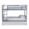 Baxton Studio Liam Grey Finished Wood Twin Size Bunk Bed 157-9633 - alternate 6